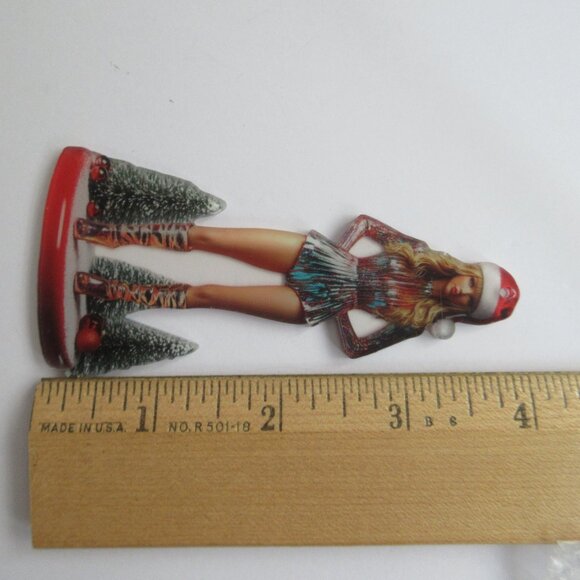 2D Taylor Christmas Tree Pendant Decor The Eras Tour Acrylic Decor NEW - Picture 3 of 7